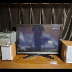 テレビ。スピーカー