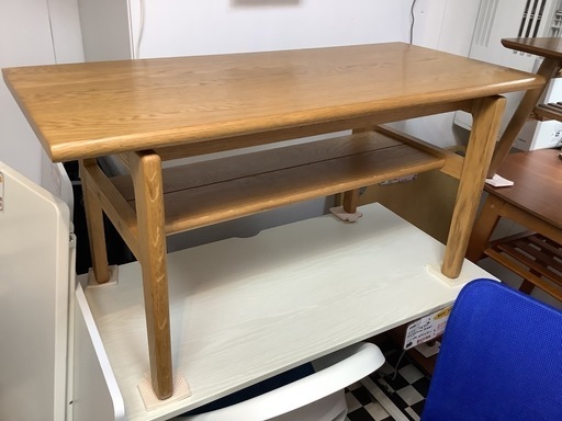 【リサイクルサービス八光】幅100㎝　unico　ウニコ　リビングテーブル　VISKA