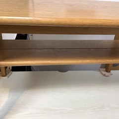 【リサイクルサービス八光】幅100㎝　unico　ウニコ　リビングテーブル　VISKAの画像