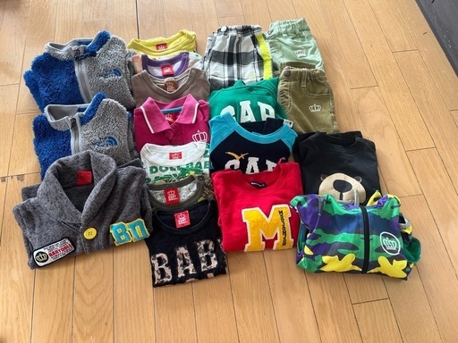 montbell、MOUJONJON、BABYDOLL等