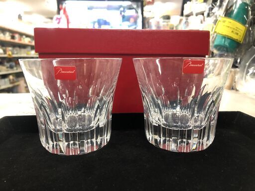 【ジャングルジャングルサカイ石津店】Baccarat バカラ ロックグラス ペア ペアグラス 堺市 石津