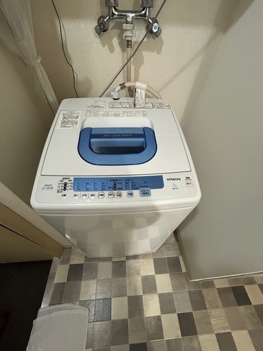 【美品！】乾燥機能付き　7kg日立洗濯機