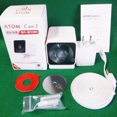 ★atom cam2 ネットワークカメラ　ペットカメラ　見守り　...