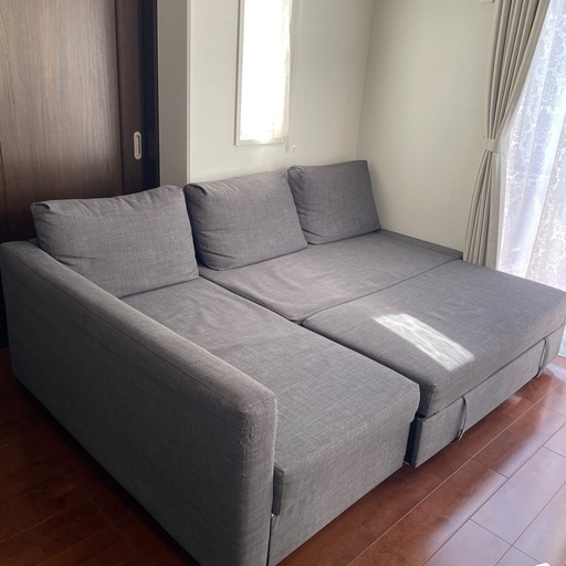 IKEA イケア　フリーヘーテン　ソファベッド　グレー 楽天市場】[IKEA/イケア/通販]FRIHETEN フリーヘーテン 3人掛け