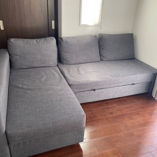 IKEA イケア　フリーヘーテン　ソファベッド　グレー FRIHETEN/フリーヘーテン シリーズ - IKEA