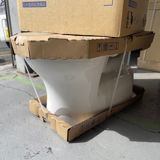❐【新品】TOTO 床排水トイレ本体/ウォシュレットセット