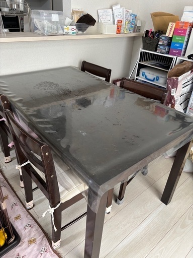 【決定しました】ニトリ　ダイニングテーブルセット