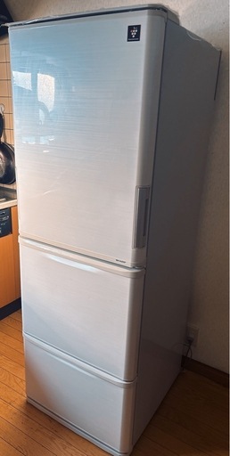 シャープ 冷蔵庫 350L SJ-PW35C-C　どっちもドア