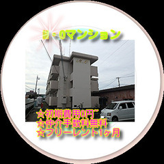 👕M・Oマンション206号室👕😲初期費用0円～✨仲介手数料無料✨...