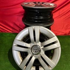 TOYOTA純正鉄チンスチールホイール15インチ 6J PCD114.3 5穴
