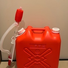 灯油缶18ℓ(ポンプ付き)   