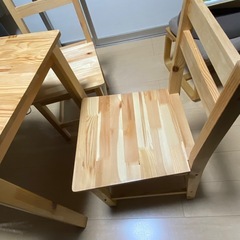ダイニングテーブルと椅子セットの画像