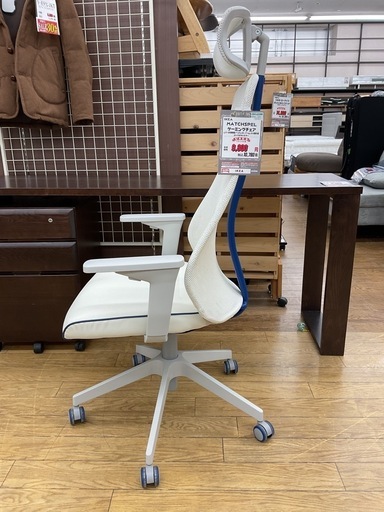 KC-15【新入荷　リサイクル品】IKEA MATCHSPEL ゲーミングチェア　白 KC-15【新入荷 リサイクル品】IKEA MATCHSPEL ゲーミングチェア 白