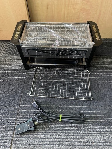 ◆早い方優先!! やきもの機　焼き鳥などに☆ 未使用の網1枚付き☆