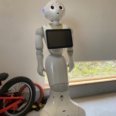 【ジャンク品】Pepper（ペッパーくん）ロボット 現地引き取り限定の画像