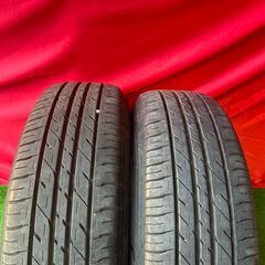 MAZDA　純正　鉄チン　15インチ 6J PCD114.3 5穴　ブリジストン　エコピア×2本　MAXRUN×2本 195/65R15の画像