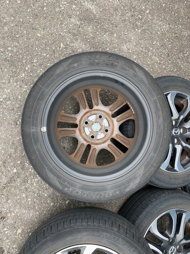 マツダデミオ　185/60 R16 純正タイヤホイールセット