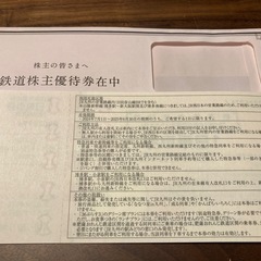 購入者決定　JR九州　株主優待券　一日乗車券　1枚