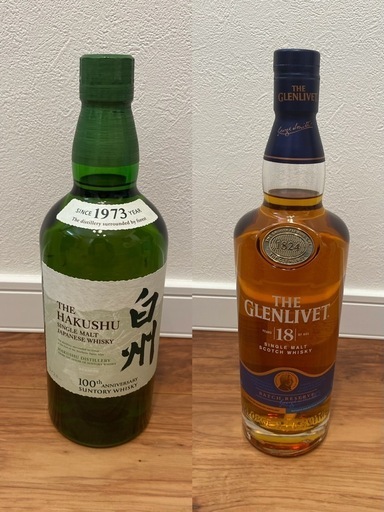 白州\u0026グレンリベット18年