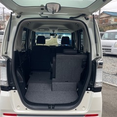 🉐【支払い総額42万円】車検令和9年4月8日H25年式　ホンダNBOXカスタムGターボパッケージ　ETC スマートキー　HDDナビ　両側パワスラ　調子良好　乗って帰れる！の画像