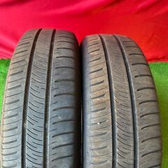 スバル　純正　鉄チン　14インチ 4.5J PCD100 4穴 エナセーブ155/65R14の画像