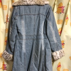 ファーデニムコート　新品未使用の画像