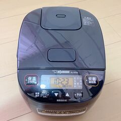 象印マホービン 炊飯器 3合 ブラック　2023年モデル