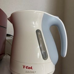 T-fal ケトル　白×水色