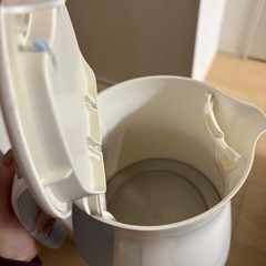 T-fal ケトル　白×水色の画像