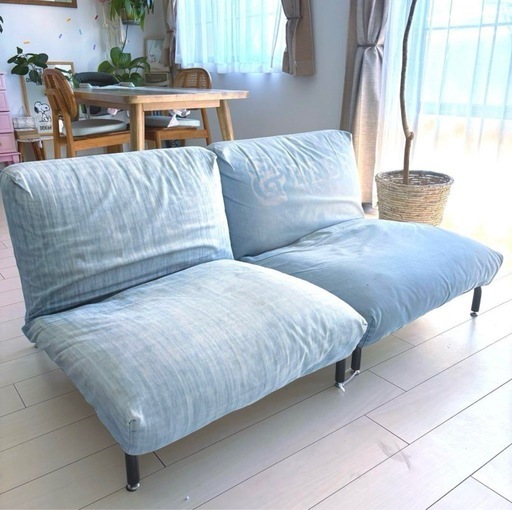 新生活に✳︎JOURNAL STANDARD FURNITURE デニムソファ2P
