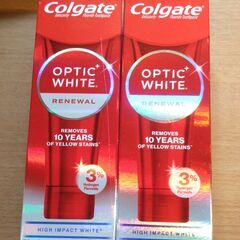 ホワイトニング　Colgate Optic White Rene...