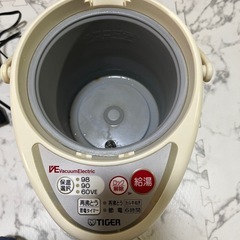 タイガー　電気ポットの画像