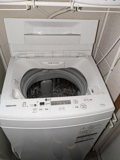 東芝　洗濯機　単身者向け