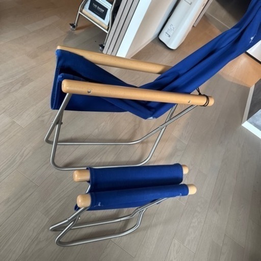 Nychair X ニーチェアエックス オットマン付 ブルー Nychair X