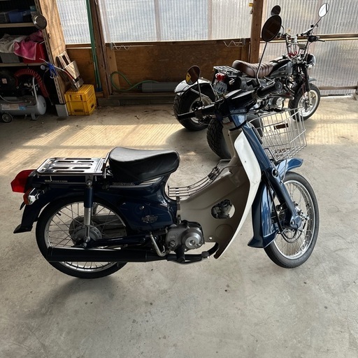 交渉中】カブカスタム50 エンジン載せ替え済み 実働すぐ乗れます