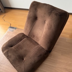 アイリスプラザ 座椅子 ブラウン ポケットコイル入り