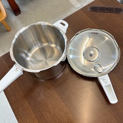 K2503-144 配送不可 アサヒ軽金属 活力なべ 5.5L キズ汚れ有りの画像