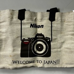 新品 麻製Nikonエコバッグ