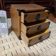 和風小引き出しタンスの画像