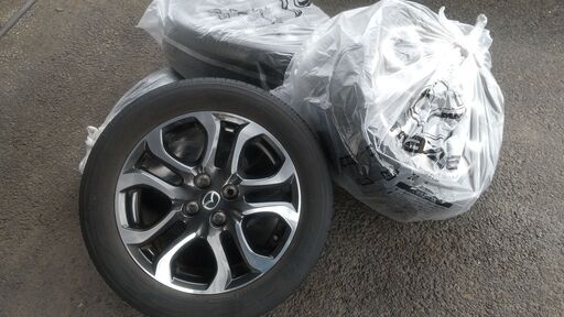 マツダ２　純正ホイール＆夏タイヤ４本セット　2020年製