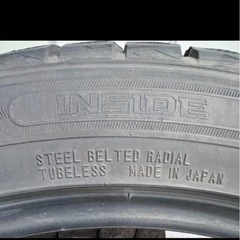 スタッドレスタイヤ 17インチ X3816 X4614 タイヤ2本のみの画像