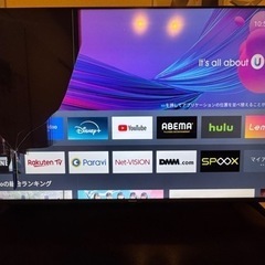 ハイセンス 4K 液晶テレビ 50E6G 2023年 液晶割れ  の画像