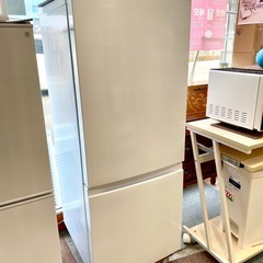TAG label 2020 中古 買取 学生 冷蔵庫 仙台市内トラック荷台渡し無料！AT-RF150-WH 2ドアの画像