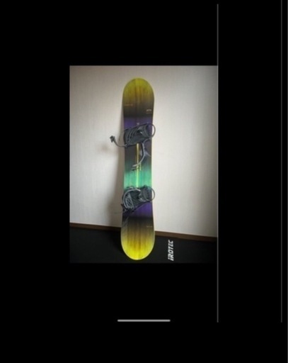 キスマークスノーボード①151㎝ ビンディング付きスノボ板