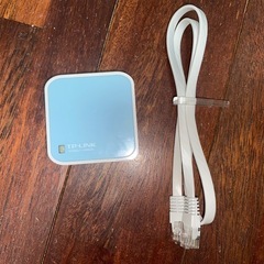 無線LANルーター　軽量　家庭&出張の利用にどうぞ
の画像