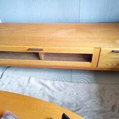 テレビ台　レッドオーク材　130cm　