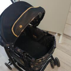 小型犬2二匹乗せられるペットカート「ミリミリEGロング」の画像