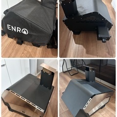 ピザ窯 窯焼マスター 最上位モデル ENRO ガス 薪 アウトドアの画像