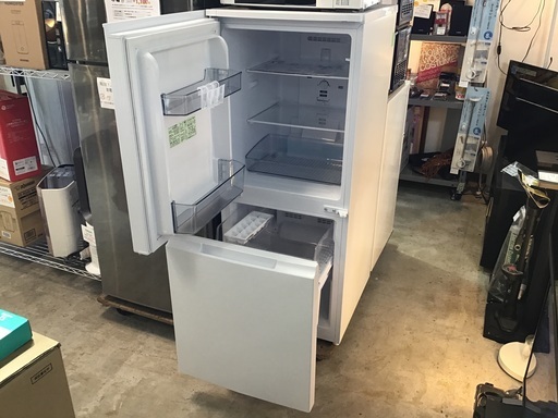 エイブイ：SHARP 2ドア冷蔵庫 つけかえどっちもドア SJ-D15K-W 2024年製