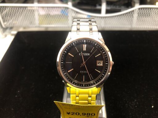 【ジャングルジャングルサカイ石津店】CITIZEN シチズン 腕時計 H113-T016189 ECO-DRIVE EXCEED エクシード 電波ソーラー 堺市 石津